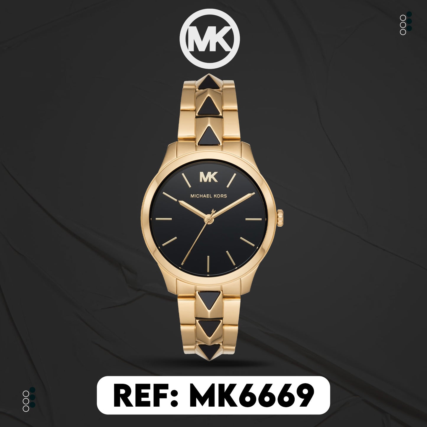 Michael Kors Horloge MK6669 2080 SP