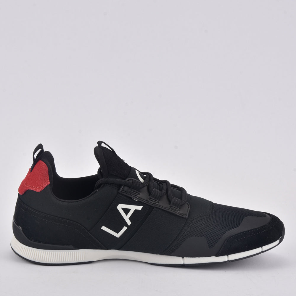 LACOSTE MANEVRA ELITE 0120 1 CMA BLK/RED TEXTILE🔹