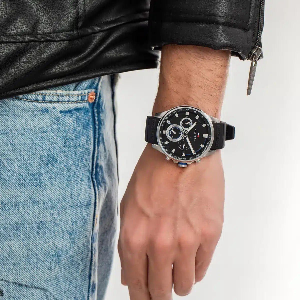 MONTRE Tommy Hilfiger Mason Chronograph Watch 1791971 ✅