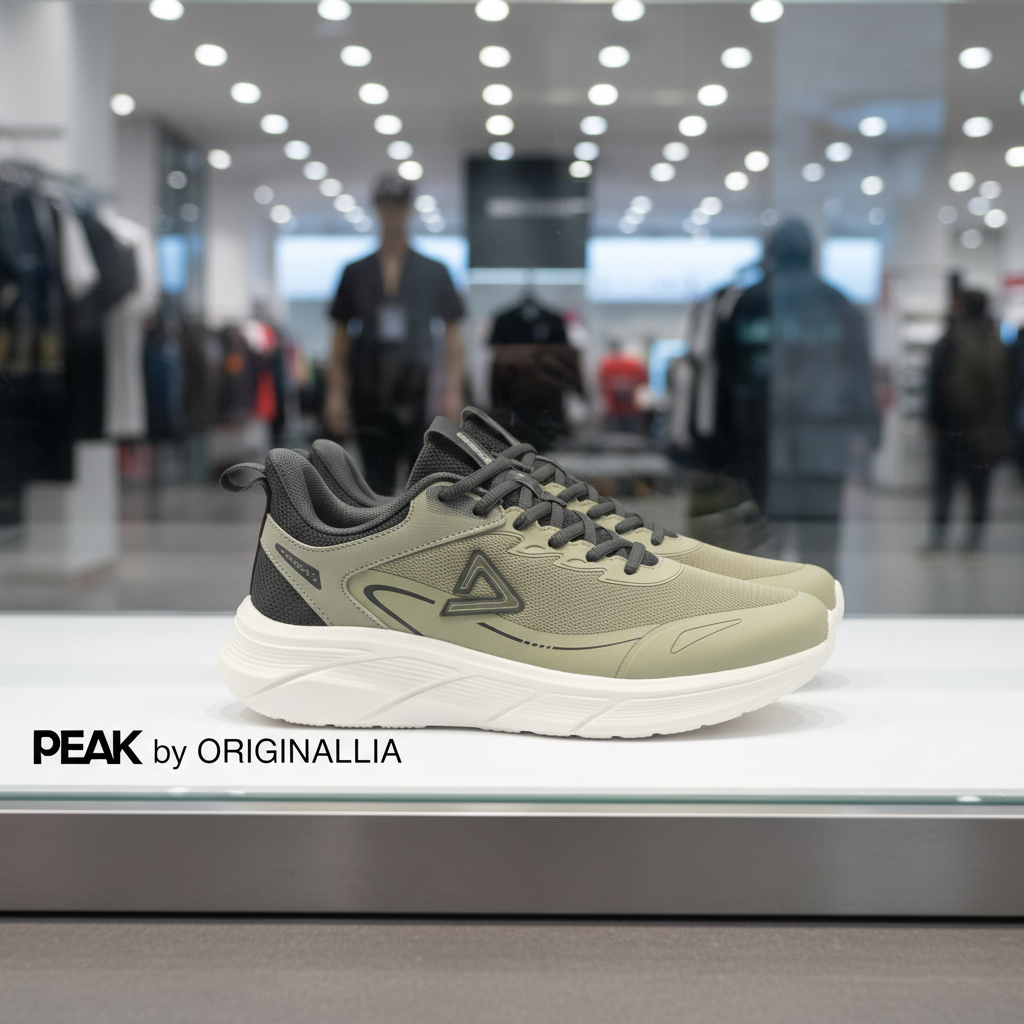 PEAK TRAINING RUNNING SHOES-EMERALD EXT54427H-D868 ✅ ✅
