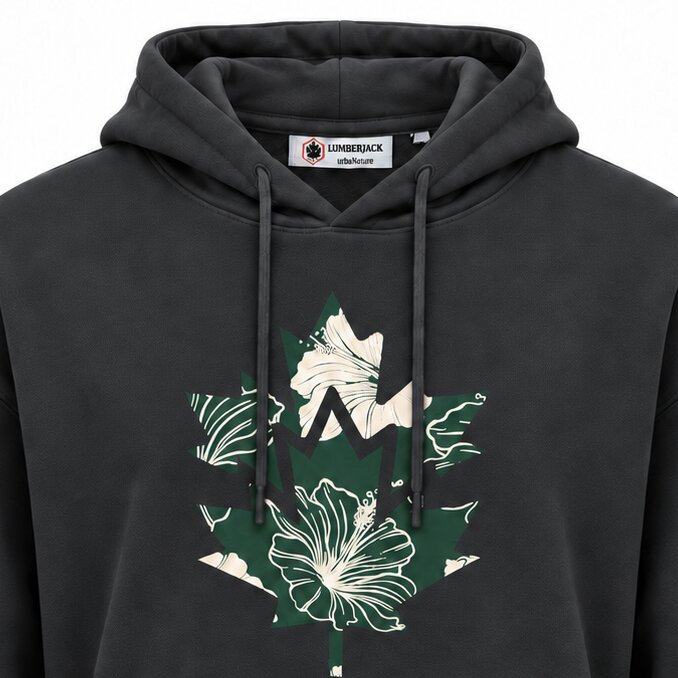 LUMBERJACK HOODIE LBJ-00203-DGY🇮🇹🔹