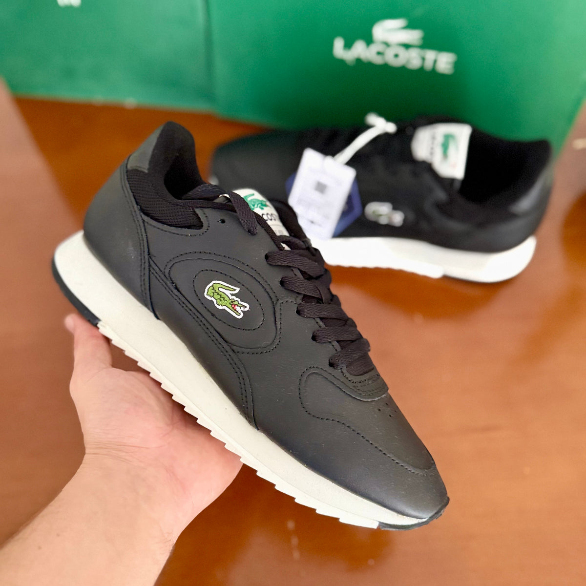 LACOSTE sp LINETRACK 55-255 BLK 💢 💢