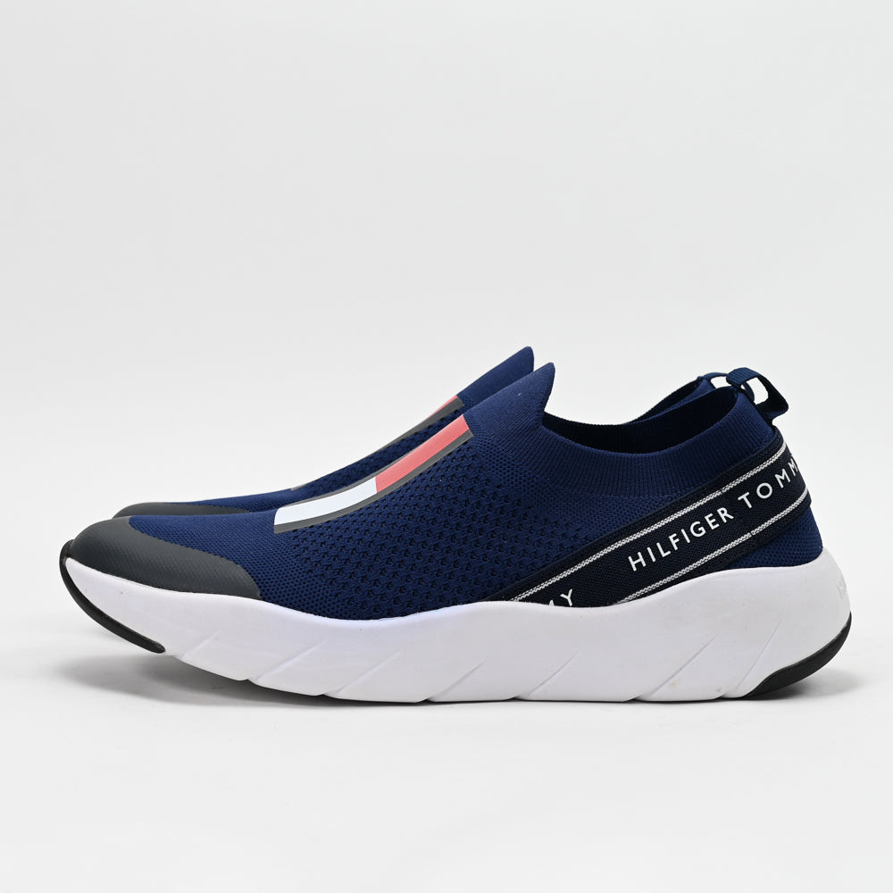 Tommy Hilfiger Low Cut Slip-On Sneakers T3A4-30418-0702800-BLUE 🔹+46