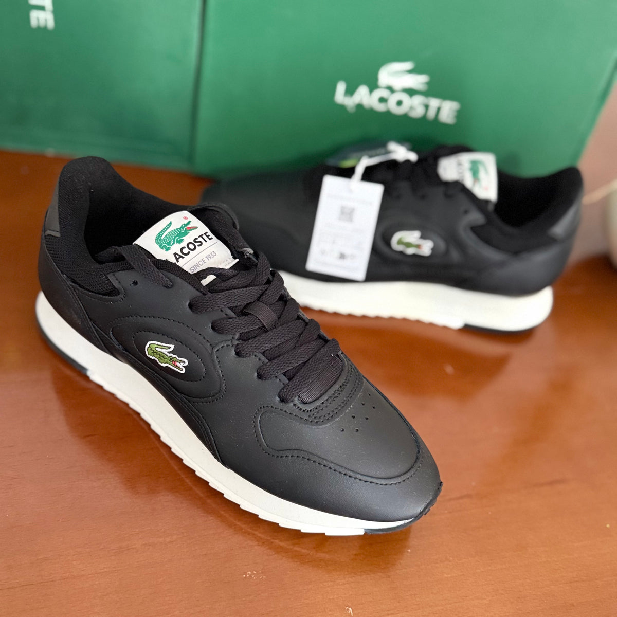 LACOSTE sp LINETRACK 55-255 BLK 💢 💢