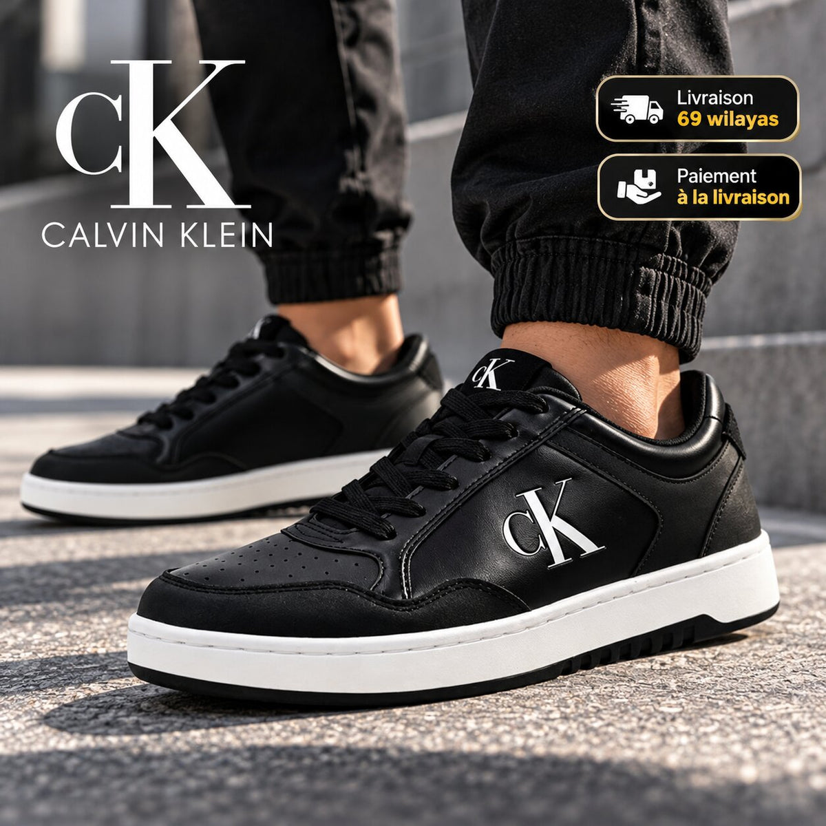 Calvin Klein FWOFW3687C-BW 🔹46+