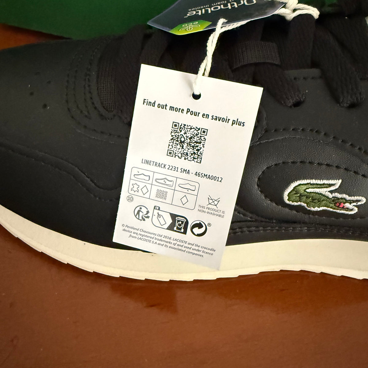 LACOSTE sp LINETRACK 55-255 BLK 💢 💢