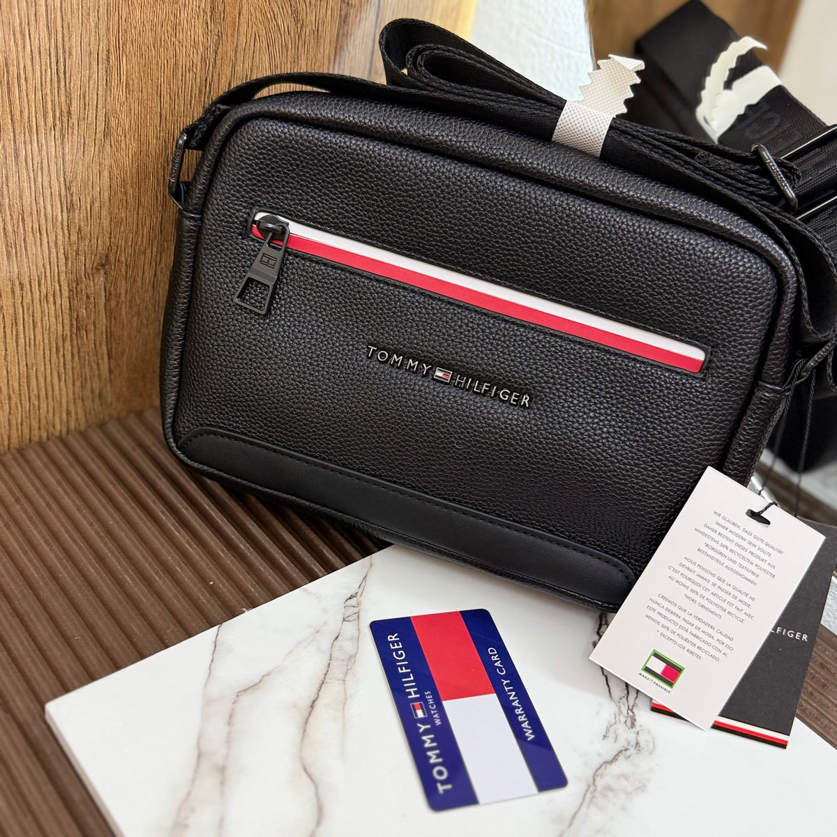 Sacoche sp TOMMY HILFIGER 1 ⚫️ REF: 247-33 NOIR