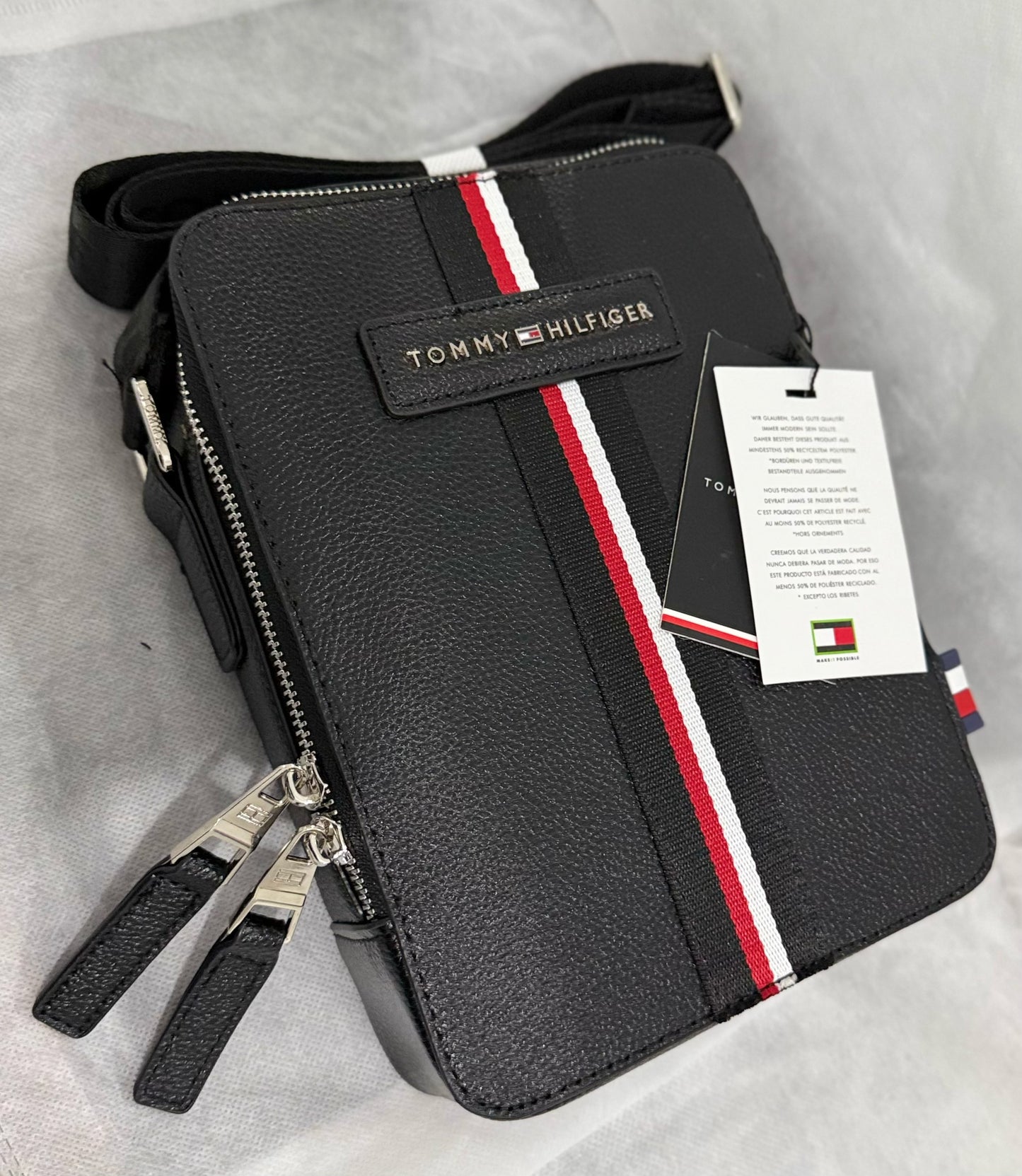 Sacoche SP TOMMY HILFIGER ⚫️ REF: TM1013-3 BLK 1