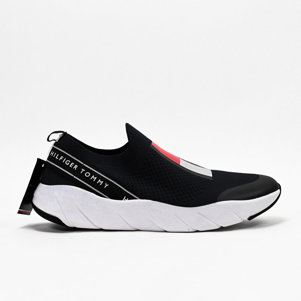 Tommy Hilfiger Low Cut Slip-On Sneakers T3A4-30418-0702800-BLACK 🔹+46