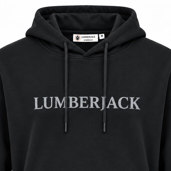 LUMBERJACK HOODIE LBJ-00202-BLK🇮🇹🔹