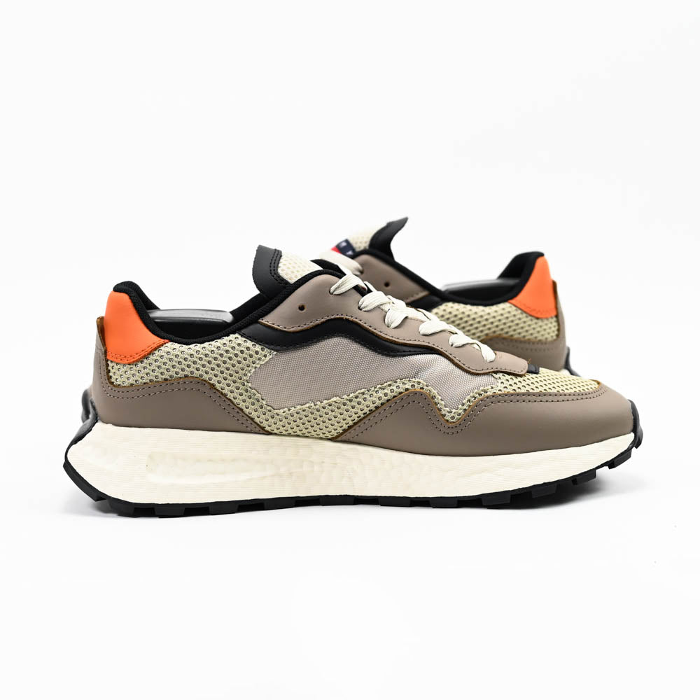 Sneakers Tommy Hilfiger EM0EM01259-BROWN-BEIGE 🇺🇸🔹️