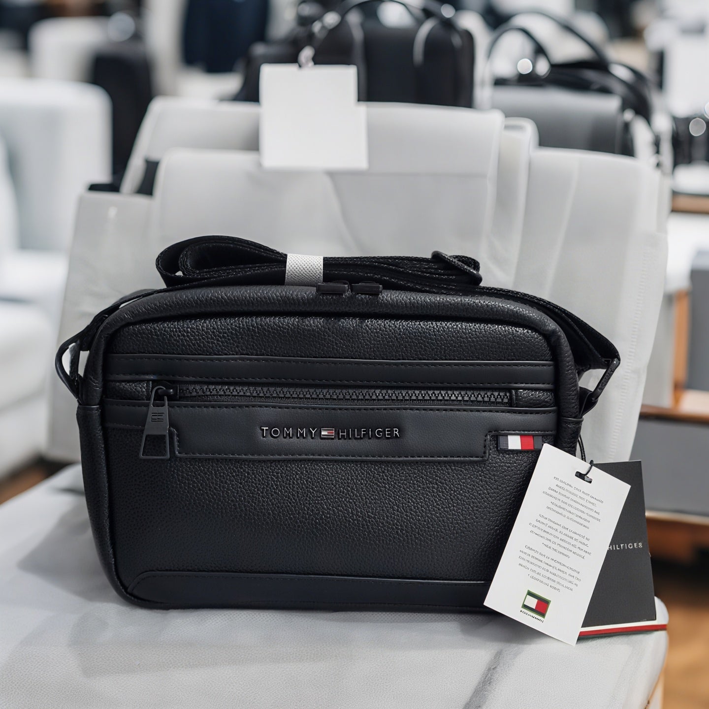 Sacoche sp TOMMY HILFIGER ⚫️ REF: 6332 BLACK