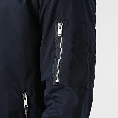 JACK & JONES BOMBER JOMER BLEU NUIT 1