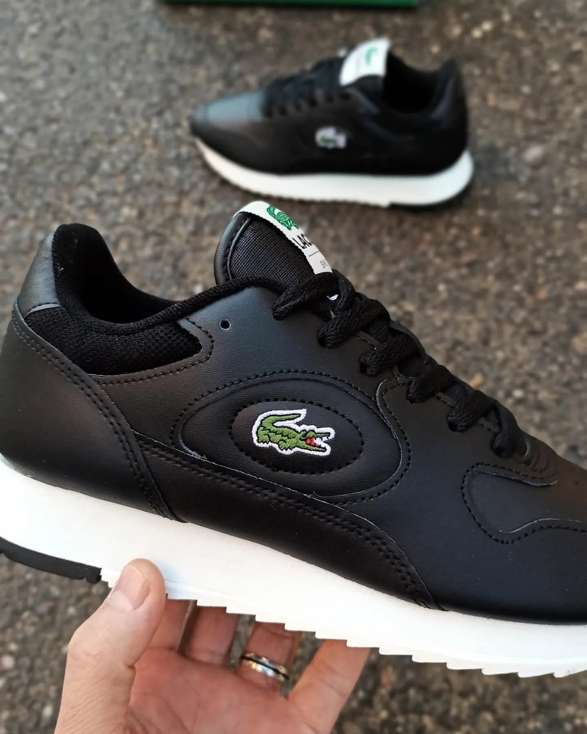LACOSTE sp LINETRACK 55-255 BLK 💢 💢