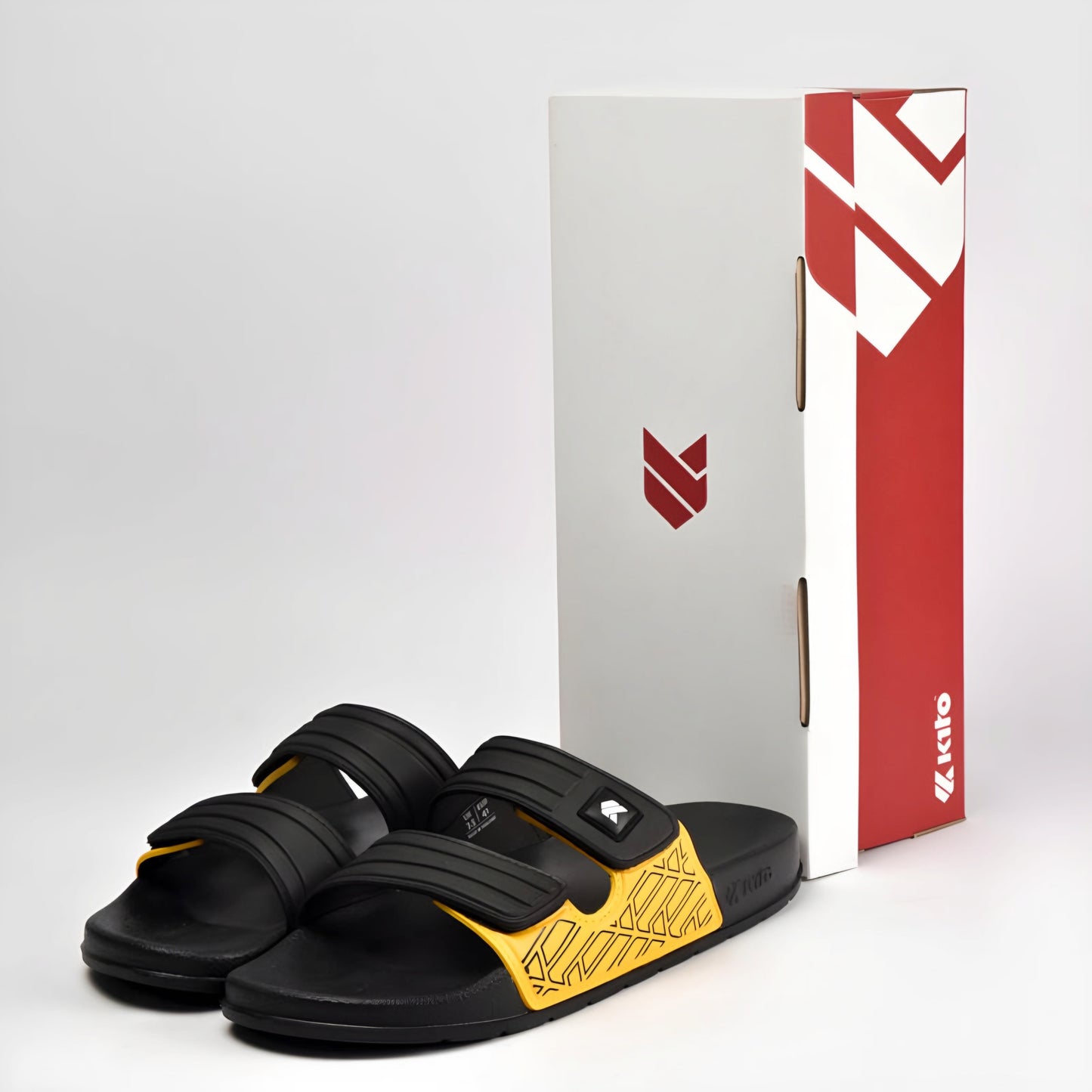 CLAQUETTE AH157M-BLACK-YELLOW