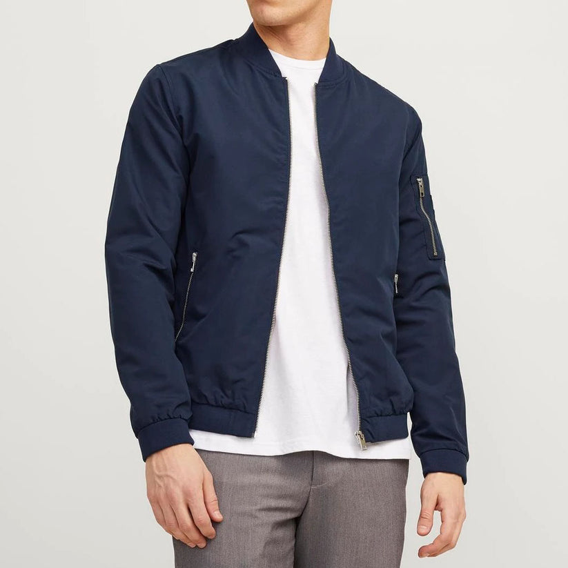 JACK & JONES BOMBER JOMER BLEU NUIT 1