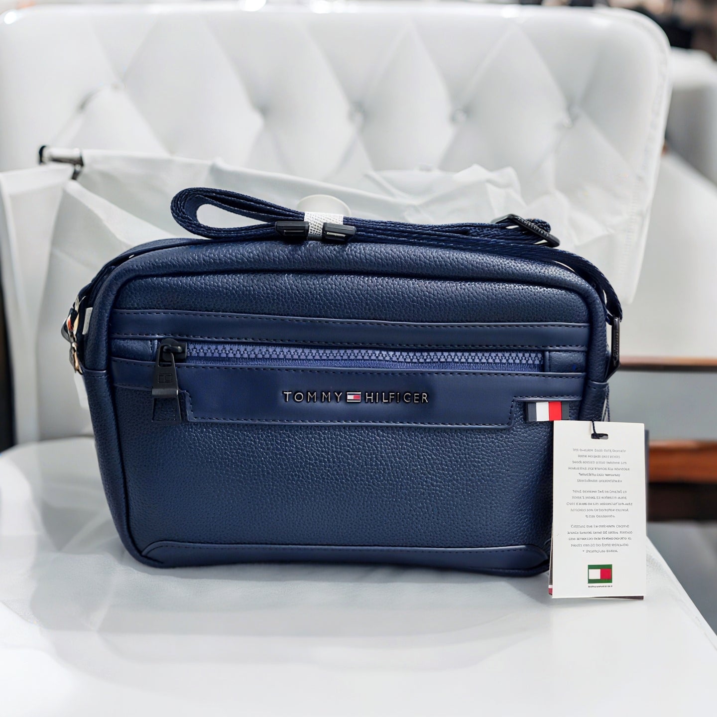 Sacoche sp TOMMY HILFIGER 🔵 REF: 6222 BLEU