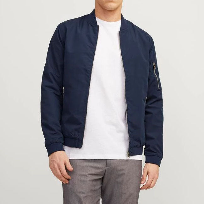 JACK & JONES BOMBER JOMER BLEU NUIT 1
