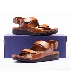 SANDAL Orthopédiques         100% Cuir  pour Homme