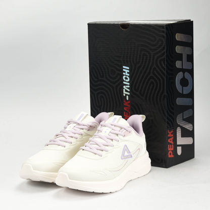 PEAK TRAINING RUNNING SHOES-WHITE/PURPLE  EXT54428H-Z524 ✅