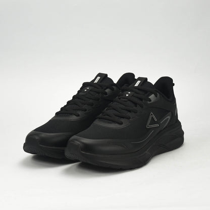 PEAK TRAINING RUNNING SHOES-ALL BLACK EXT54427H-Y291 ✅