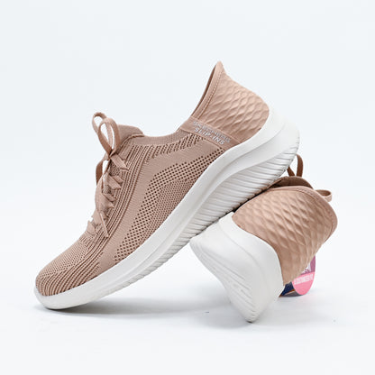 Skechers Ultra Flex 3.0 – Brilliant Path Slip-ins Sneakers 149710-TAN 💕
