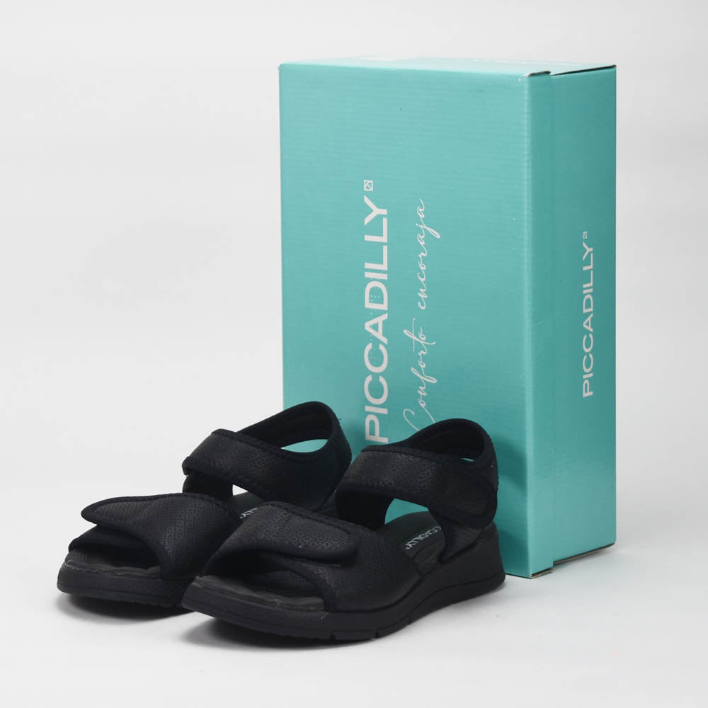 PICCADILLY-SANDALE-NOIR-SCRATCH 571003-0021 💕