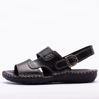 Sandal Noir X Motif