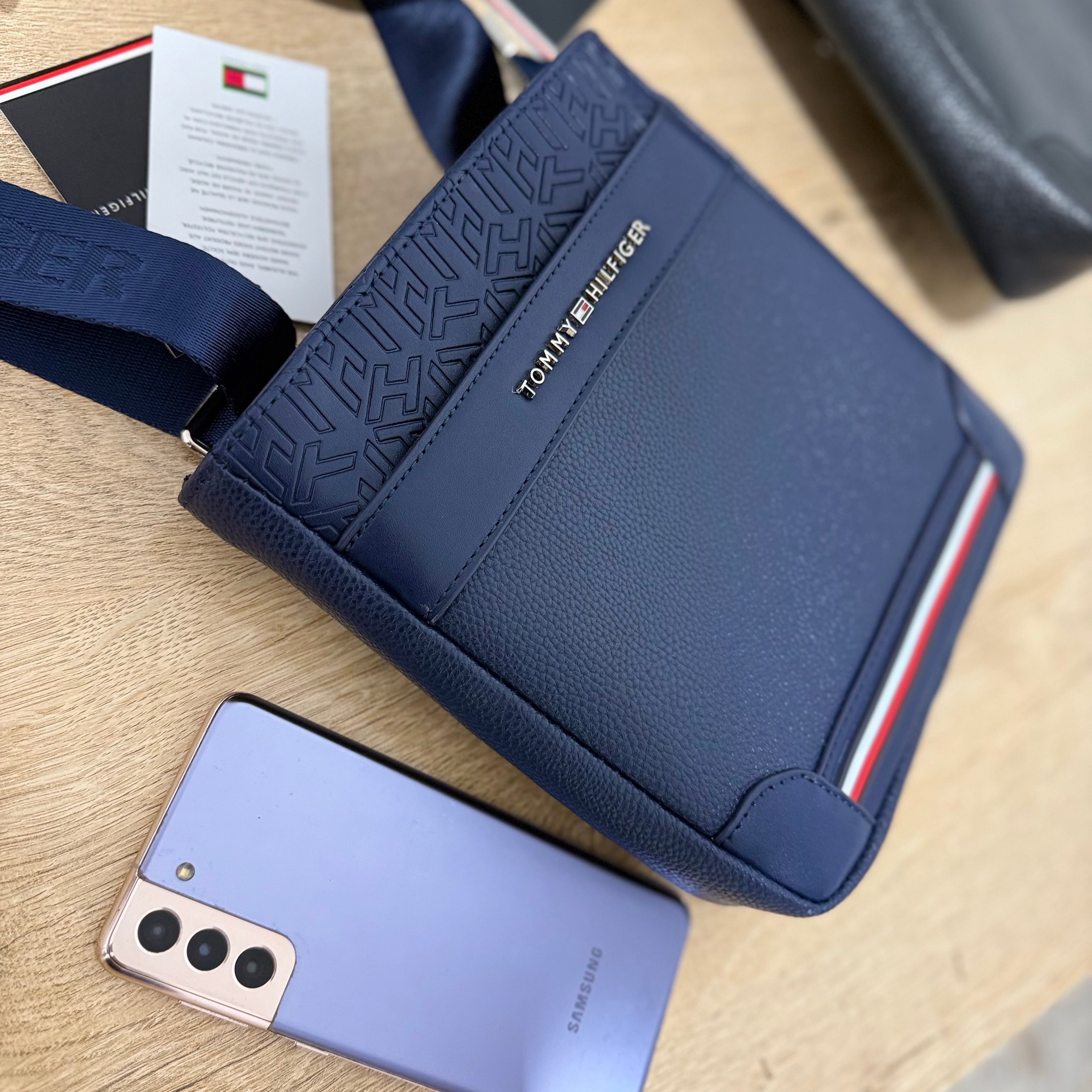 Sacoche sp TOMMY HILFIGER 🔵  REF: 6499 BLUE