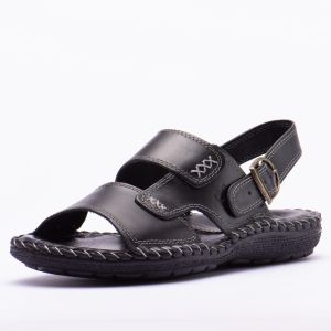 Sandal Noir X Motif