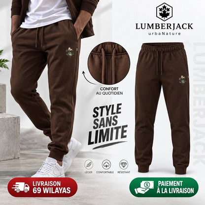LUMBERJACK PANTALON JOGGING LBJ-00302-BRN🔹
