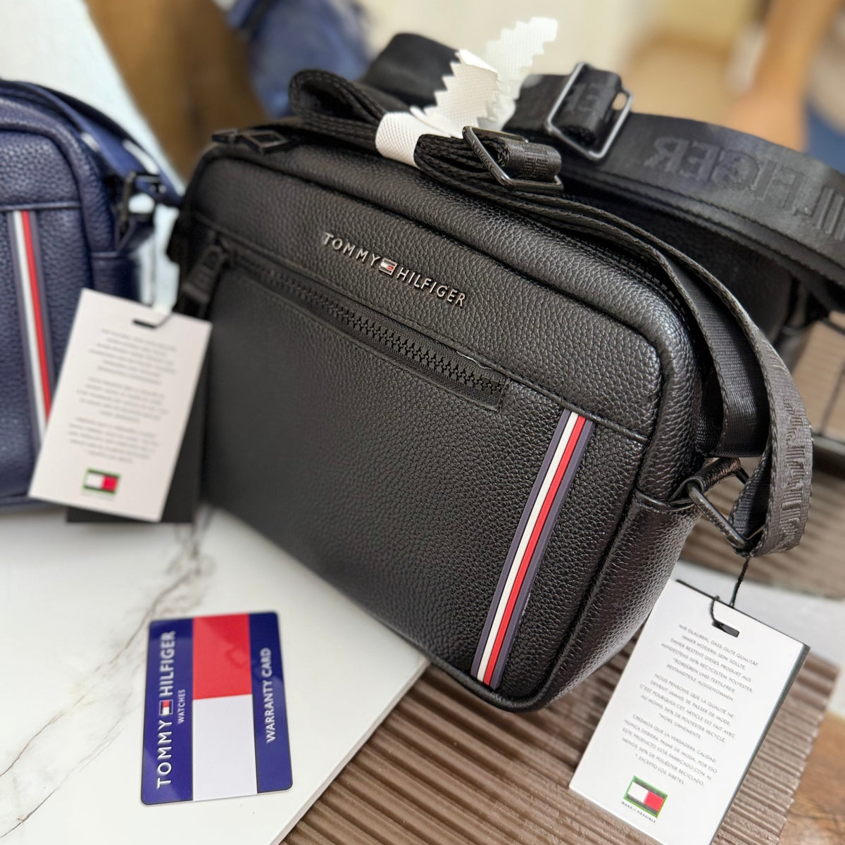 Sacoche sp TOMMY HILFIGER 1 ⚫️ REF: 930-05 NOIR