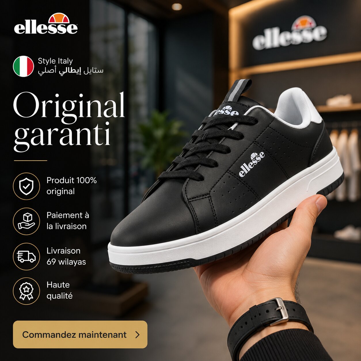 Ellesse Men Sneakers SANDY002-165 🔹