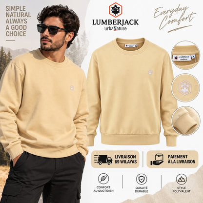 LUMBERJACK SWEAT SHIRT LBJ-00601-KAK🔹