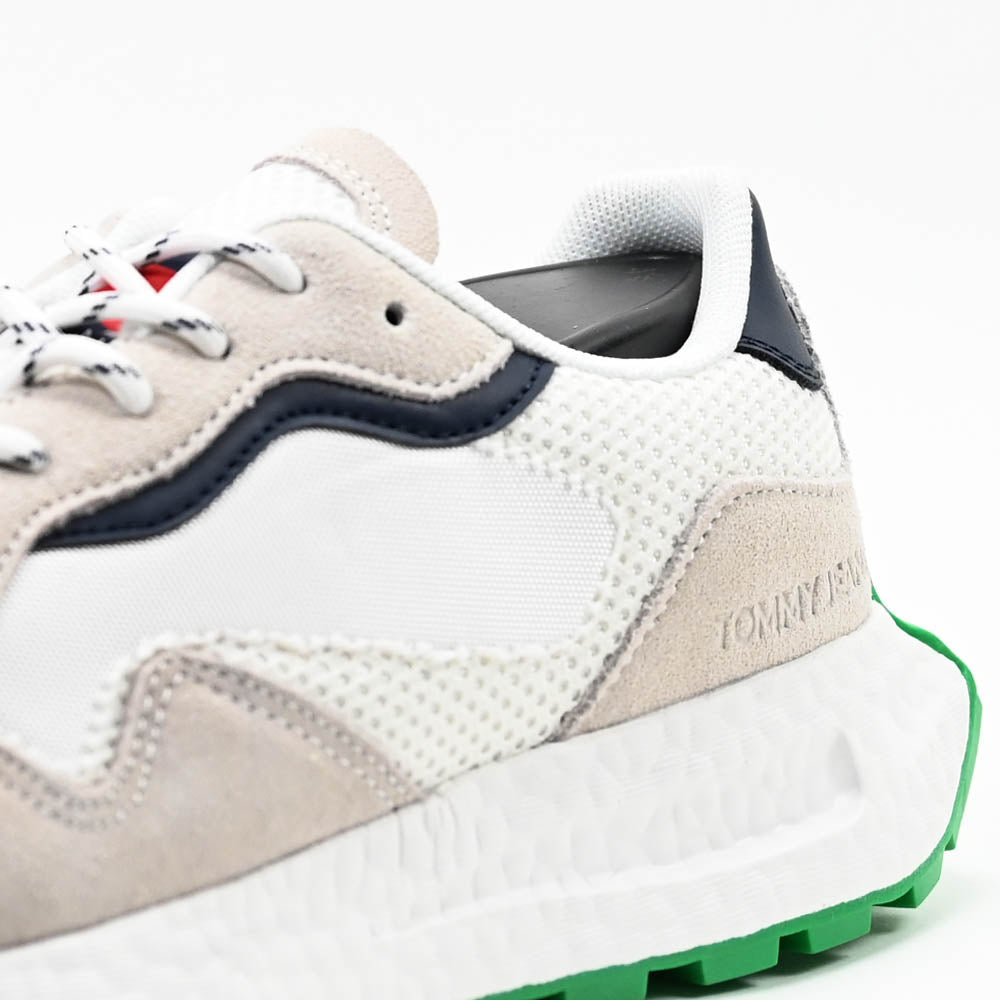 Sneakers Tommy Hilfiger EM0EM01259-WHITE-GREEN  🇺🇸🔹️