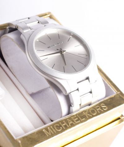 Montre Femme Michael Kors Slim Runway Silver-Tone femmes 2067