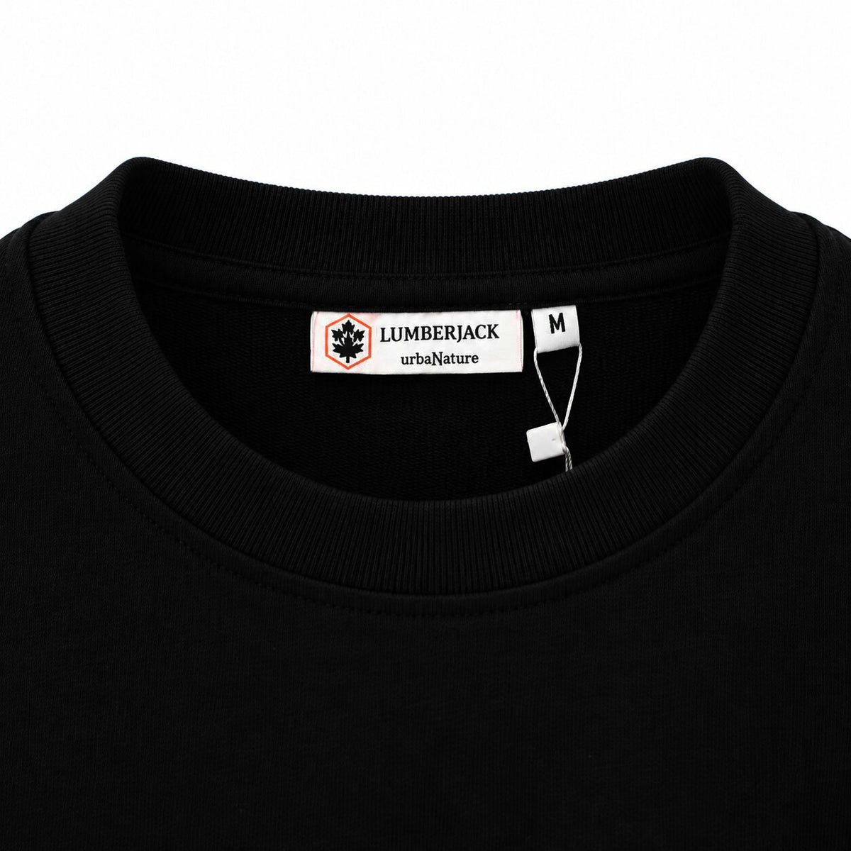 LUMBERJACK SWEAT SHIRT LBJ-00601-BLK🇮🇹 🔹