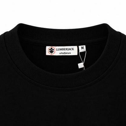LUMBERJACK SWEAT SHIRT LBJ-00601-BLK🇮🇹 🔹