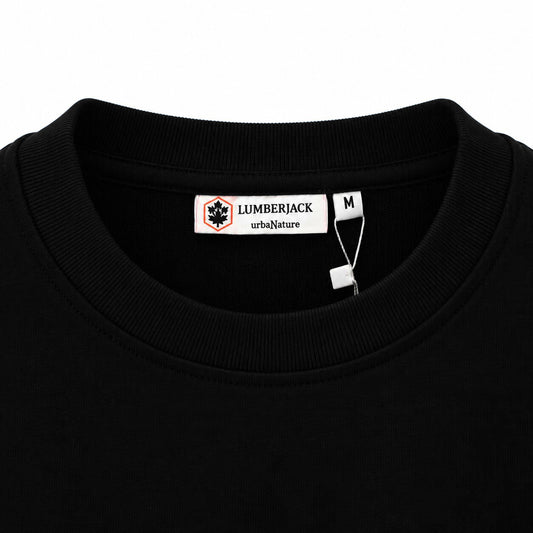 LUMBERJACK SWEAT SHIRT LBJ-00601-BLK🇮🇹 🔹