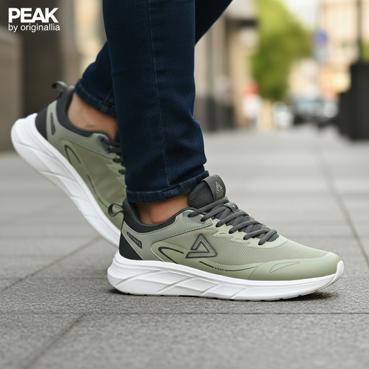 PEAK TRAINING RUNNING SHOES-EMERALD EXT54427H-D868 ✅