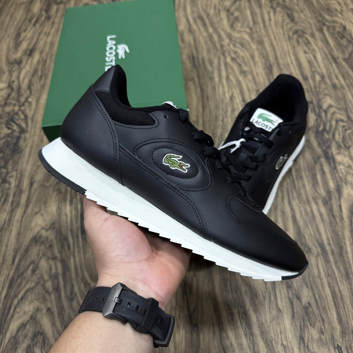 LACOSTE sp LINETRACK 55-255 BLK 💢 💢