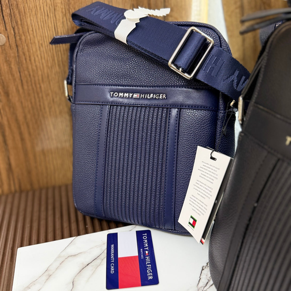 Sacoche sp TOMMY HILFIGER 1 🔵 REF: 734-06 Bleu