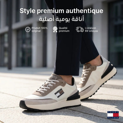 TOMMY HILFIGER MARRON CREME  EMOEMO-BIEGE-GRY🔹