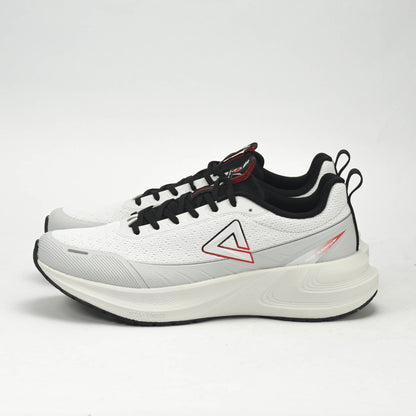 PEAK CUSHION RUNNING SHOES-LT.GREY/BLACK EXT54387H-2220 🔹