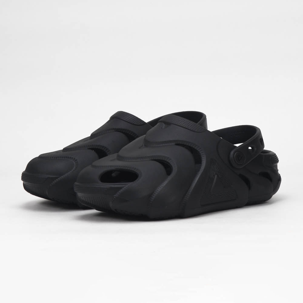 PEAK SLIPPERS SANDALS BLACK🔹