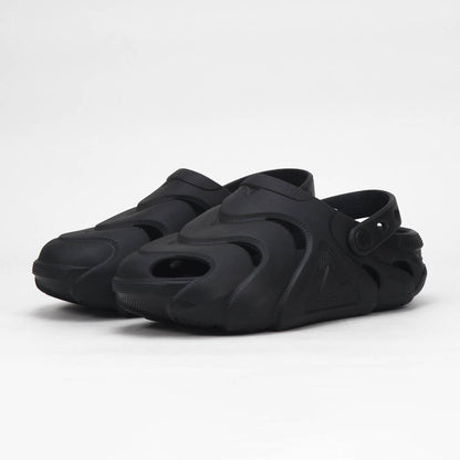 PEAK SLIPPERS SANDALS BLACK🔹