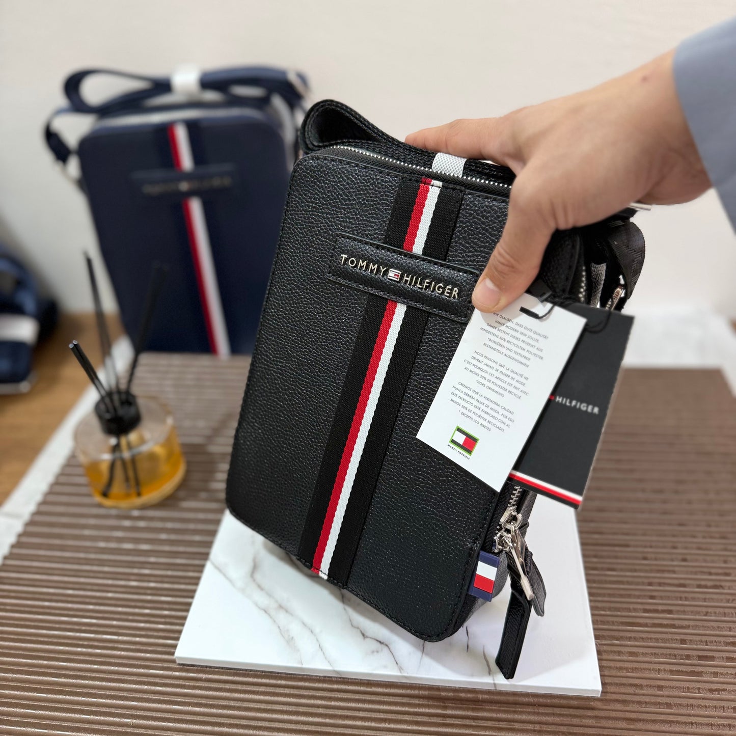 Sacoche sp TOMMY HILFIGER ⚫️ REF: TM1013-3 BLK 3