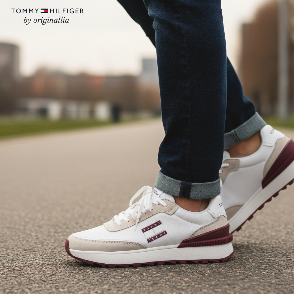 Sneakers TOMMY HILFIGER  ENOENO2275-WHITE 🇺🇸🔹️