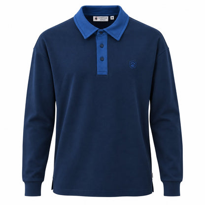LUMBERJACK POLO LS LBJ-00507-NVY🇮🇹🔹