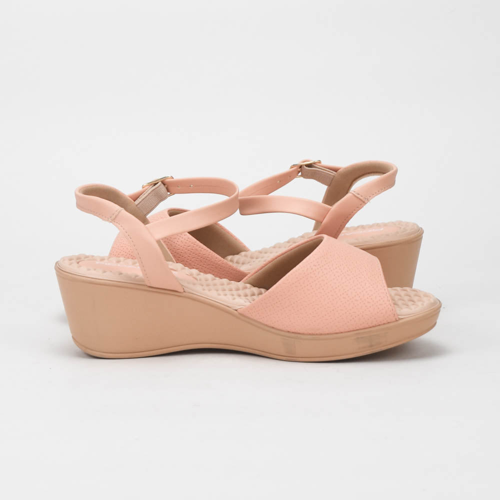 PICCADILLY Sandale Femme Cecilia Anabela Médio Brûlé 540317-0034 💕